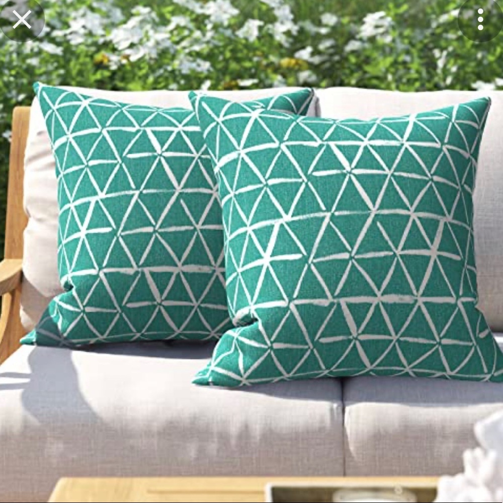 LVTXIII Pillow Case Covers, 18×18 Inch Water Repellent Throw Pillow Covers